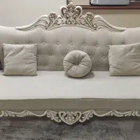 مبل ۹نفره سلطنتی با جلومبلی و میز نهارخوری ۴نفره|مبلمان خانگی و میز عسلی|لنگرود, |دیوار