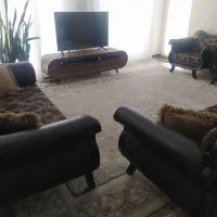 مبلمان کلاسیک ۷ نفره|مبلمان خانگی و میز عسلی|بابل, |دیوار