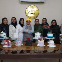 آموزش انواع کیک کافی شاپی خامه ای فوندانت
