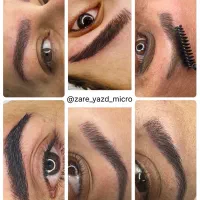 مدل رایگان میکروبلیدینگ ابرو‌