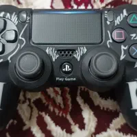 2 عدد دسته پلی استیشن چهار پلمپ|کنسول، بازی ویدئویی و آنلاین|مشهد, شهید علی محمدی|دیوار