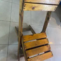 صندلی چوبی تاشو