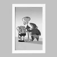 سفارش تابلو های سیاه قلم|تابلو، نقاشی، عکس|اردبیل, |دیوار