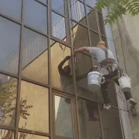 کفسابی سنگسابی نماشویی شستشوی نما پیچ رولپلاک کاری|خدمات نظافت|گرگان, |دیوار