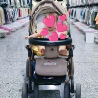 کالسکه و کریر برند چیکو. تشک بازی