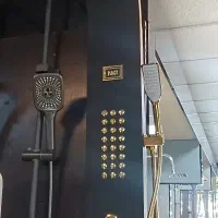 پنل دوش مشکی