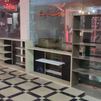 میز وقفسه|کتابخانه، شلف، قفسه‌های دیواری|مرند, |دیوار