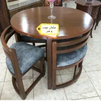 ناهارخوری کم جا|میز و صندلی غذاخوری|لار, |دیوار