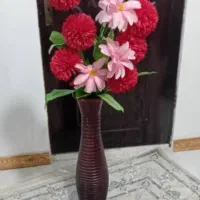گل وگلدون سفالی درحدنو وتمیز