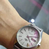 ساعت سیتیزن زنانه اتومات آنتیک ژاپنی قدیمی|ساعت|اهرم, |دیوار