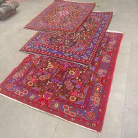 فرش دستباف (بساک)سه تخته ۳ متری نهاوند|فرش|مشکین‌دشت, |دیوار