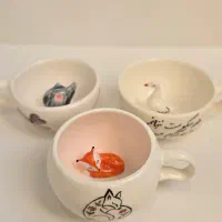 فروش تک و عمده لیوان دست ساز