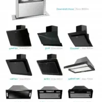 هود روکار مخفی فلز و پلاستیک در شکل ها و طرح ها