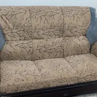 فروش مبل ده نفره همراه با میز جلو مبلی|مبلمان خانگی و میز عسلی|شوش, |دیوار