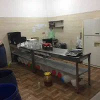 قفسه میز استیل سینک بن ماری میز اداری در حد نو|فروشگاه و مغازه|رشت, رودباری|دیوار