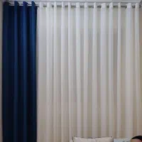 پرده پذیرایی پانچ با دستک مخملی|پرده، رانر، رومیزی|مشهد, شهید فرامرز عباسی|دیوار