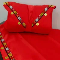 بقچه داش عروس وداماد|رختخواب، بالش، پتو|آق قلا, |دیوار