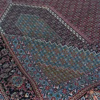 ۴ تخته فرش ( ۱۲ متری . ماهی تکاب) در حد نو|فرش|قروه, |دیوار