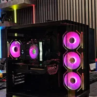 کیس گیمینگ ryzen 5 9600x گرافیک rx 6800