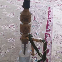 قلیان تنه چوبی