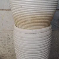 دو عدد گلدون سالم