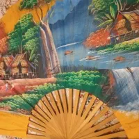 بادبزن|صنایع دستی و سایر لوازم تزئینی|رشت, سعدی (تختی)|دیوار