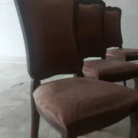 میز غذاخوری ۸ نفره چوبی به همراه ۸ صندلی|میز و صندلی غذاخوری|آمل, |دیوار