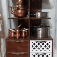 استند قابلمه و جا سیب زمینی وپیاز