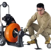 لوله بازکنی بافنربرقی رفع گرفتگی فاضلاب