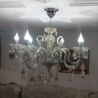 لوستر 6شاخه کاملا نو