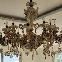 لوستر «قدیم و جدید»|لوستر و چراغ آویز|شیراز, شهرک گلستان|دیوار