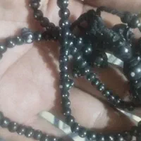 تسبح هسته خرما+۹۹تای+۸تامهره زاپاس+کاردست+نقره کوب|زیورآلات و اکسسوری|اسلام‌شهر, چیچکلو|دیوار
