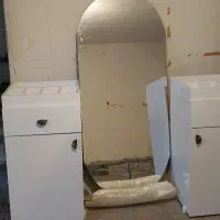 آینه ومیز|میز و صندلی غذاخوری|خرم‌آباد, |دیوار