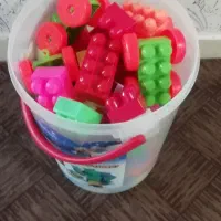 لگو سطلی قطعه بزرگ|اسباب‌بازی بچه|تهران, شهرک زینبیه|دیوار