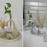 سنگ مصنوعی اکسسوری ظروف پذیرایی|صنایع دستی و سایر لوازم تزئینی|پاسارگاد, |دیوار