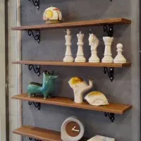 شلف، کاور شوفاژ، استند، جالباسی ،جاکلیدی|کتابخانه، شلف، قفسههای دیواری|مشهد, پنجتن|دیوار