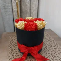 باکس گل روبانی(جاودان)|گل مصنوعی|ایلام, |دیوار