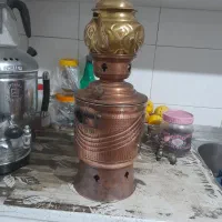 سماور مسی هم میشه رو گاز گذاشتش هم روی ذغال