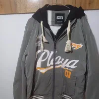 کاپشن خارجی کلاه دار