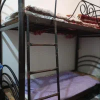 تخت دو طبقه فلزی محکم