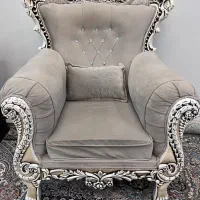 مبلمان نیمه سلطنتی و میزنهارخوری|مبلمان خانگی و میز عسلی|اردکان, |دیوار