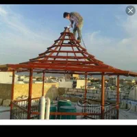 جوشکاری سایبان الاچیق.سقف سبک والپست.ساندویچ پنل|خدمات پیشه و مهارت|بندرعباس, |دیوار