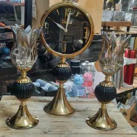 ست شمعدان و ساعت|ساعت دیواری و تزئینی|تبریز, |دیوار