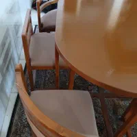 میز ناهارخوری ۶نفره  مبل ۷نفر سالم و کم استفاده‌ ه|حراج|شیراز, ده پیاله|دیوار