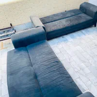 سرویس ۸نفره مبل راحتی تخت خواب شو|مبلمان خانگی و میز عسلی|رفسنجان, |دیوار