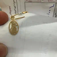 پلاک طلا وان یکاد مناسب نوزاد