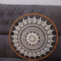 فروش دیوارکوب با نخ مرسریزه در سه سایز|صنایع دستی و سایر لوازم تزئینی|اسلام‌شهر, شهرک سعیدیه|دیوار