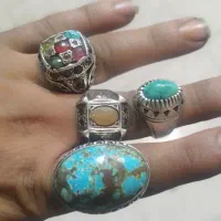 انگشتر نقره جواهری|جواهرات|کرج, پیشاهنگی|دیوار