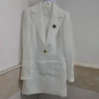 کت و شلوار سفید شیک