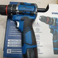 دریل شارژی براشلس ویوا چکشی ۳نظام فلزی